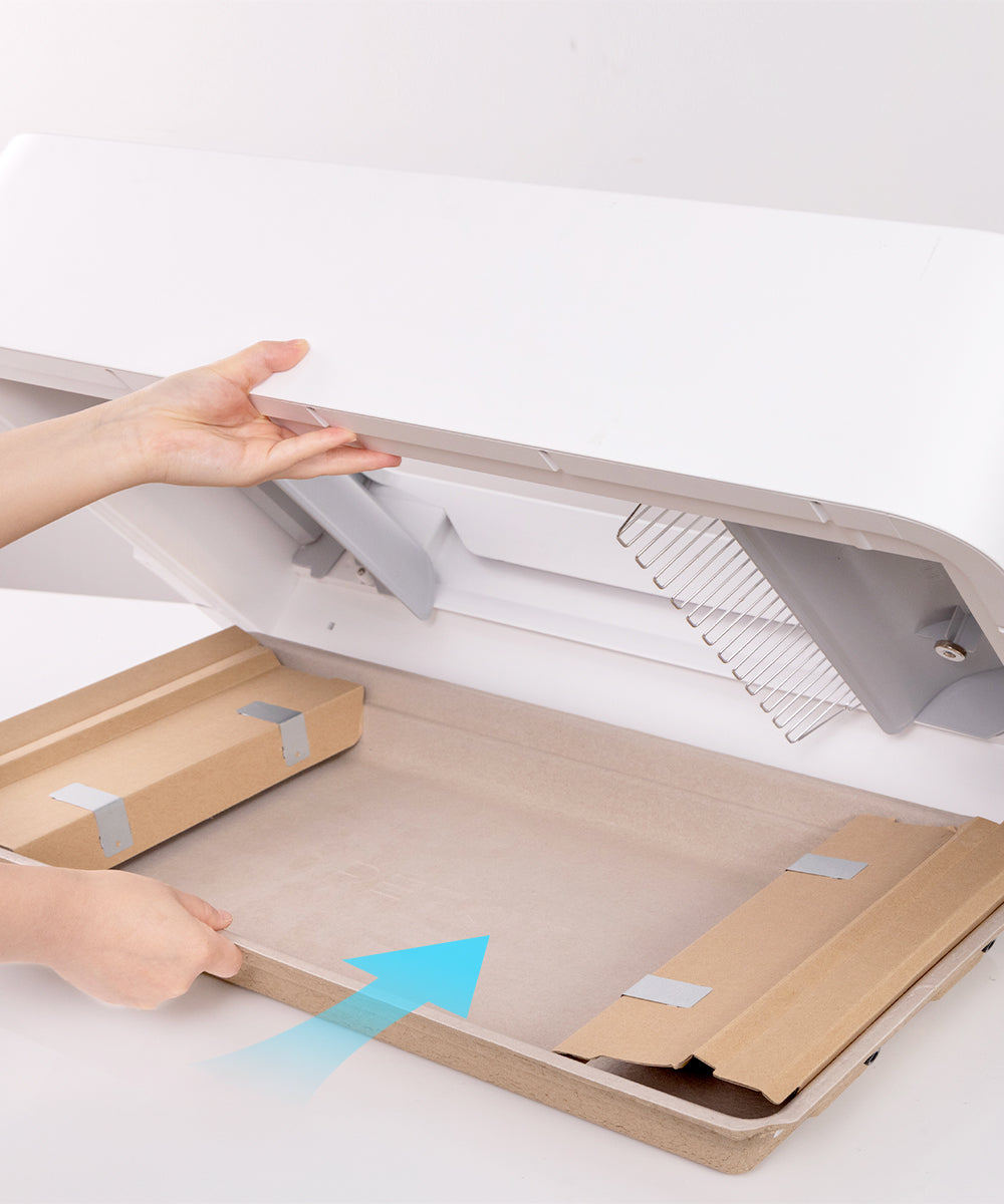 No more scooping. Cleaning has never been easier. Just pack, discard, and replace a new one. 