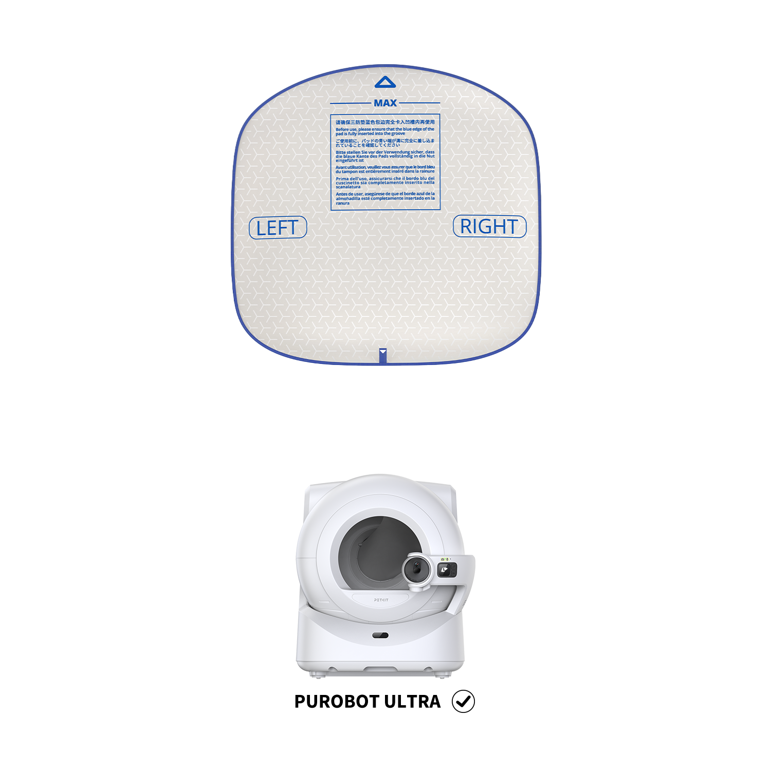 High Performance Cat Litter Pad Ultra for Purobot Ultra