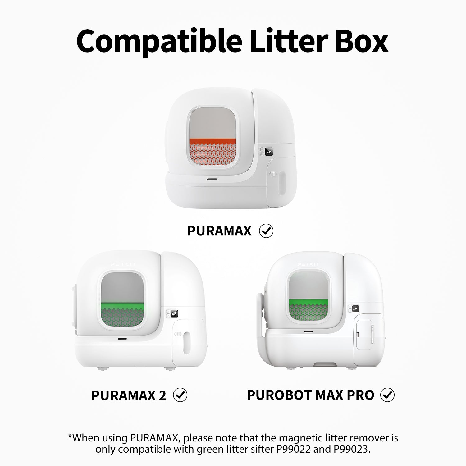 Magnetic Cat Litter Remover Set for PURAMAX 2