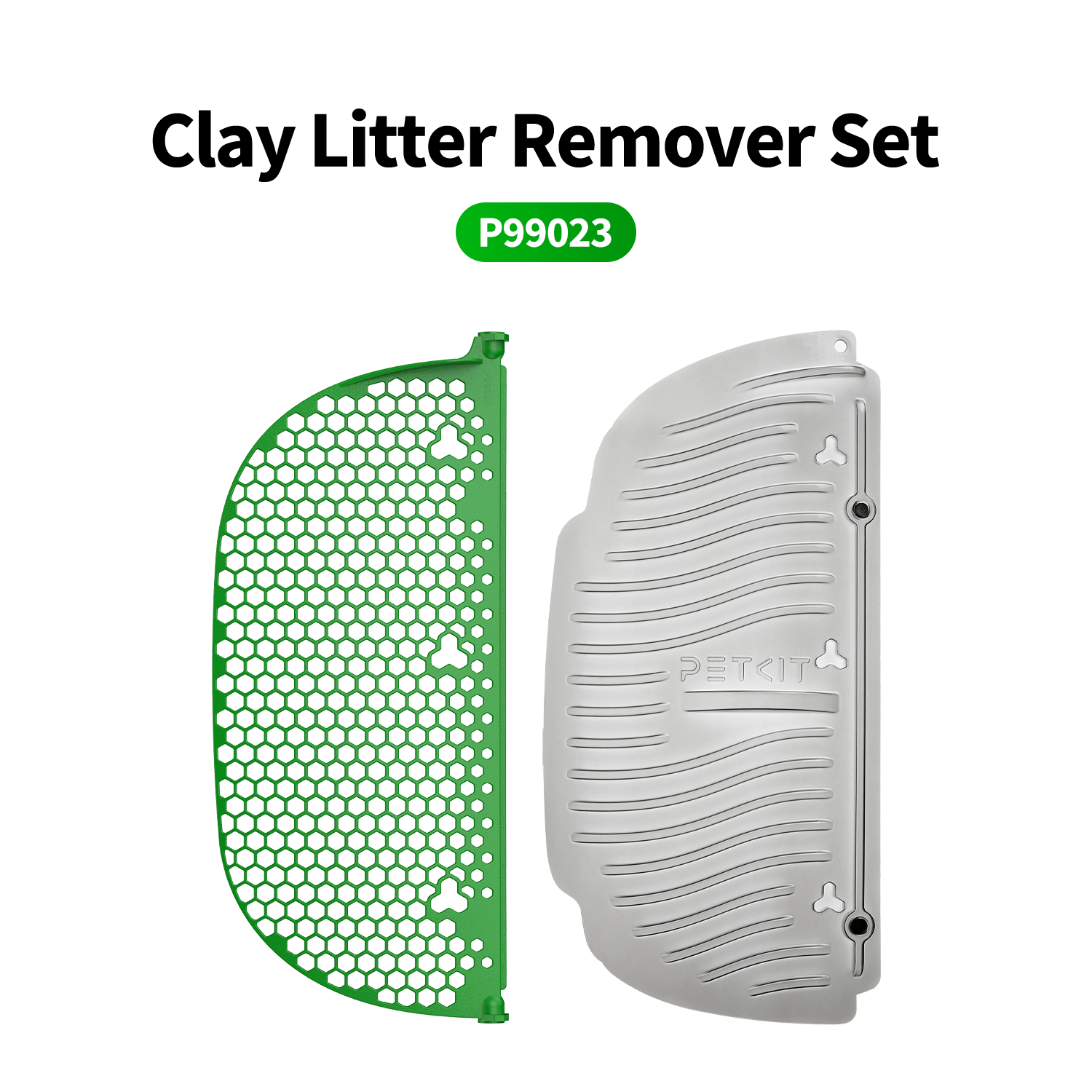 The filter screen is suitable for fine-granule cat litter like bentonite and clay litter. When used together, they effectively clean all the litter in the Primegoodss pura max 2 automatic litter box.