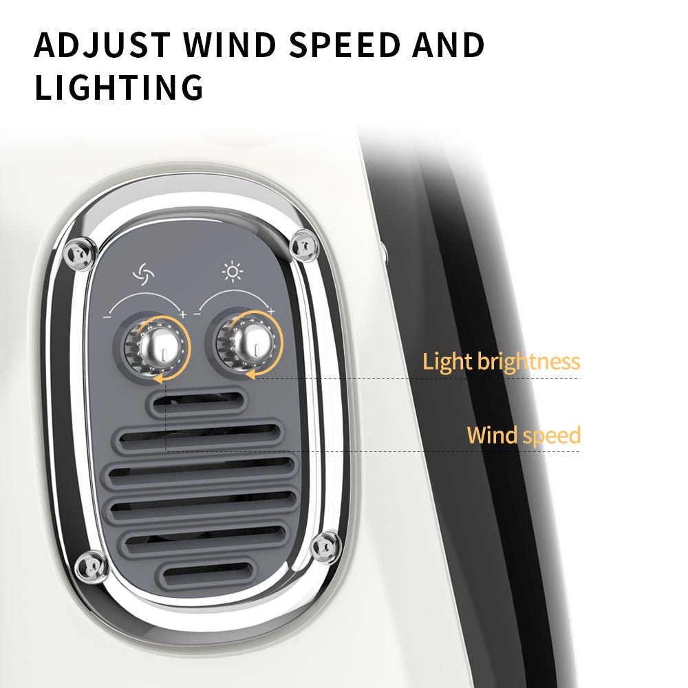 Breezy 2 Cat Carrier with adjustable wind speed and light