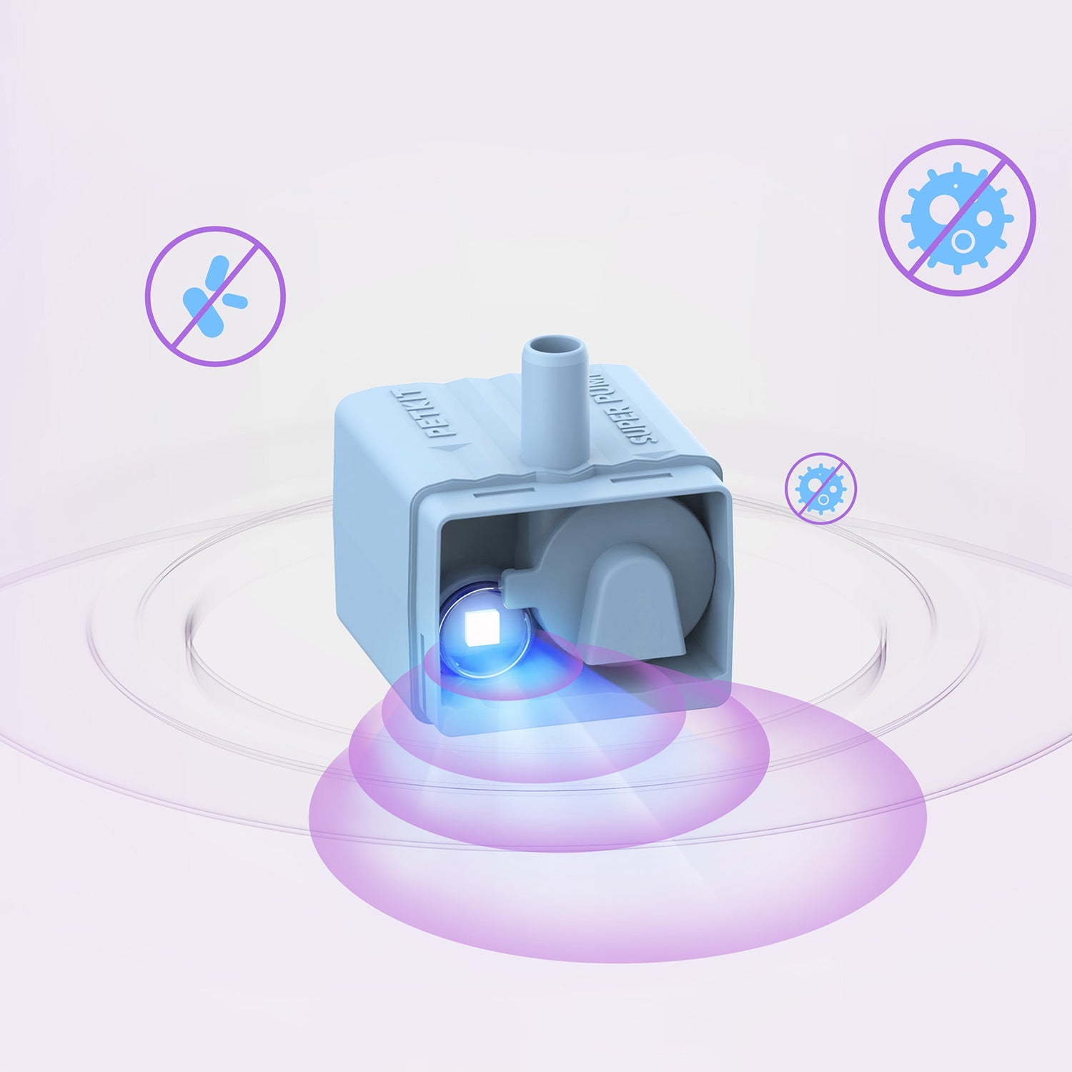 Wireless Water Pump (UVC) for Primegoodss water fountain